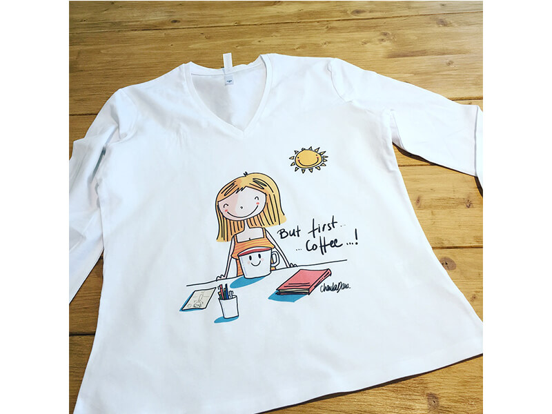 pleplo - fiche produit But first coffee - Blonde